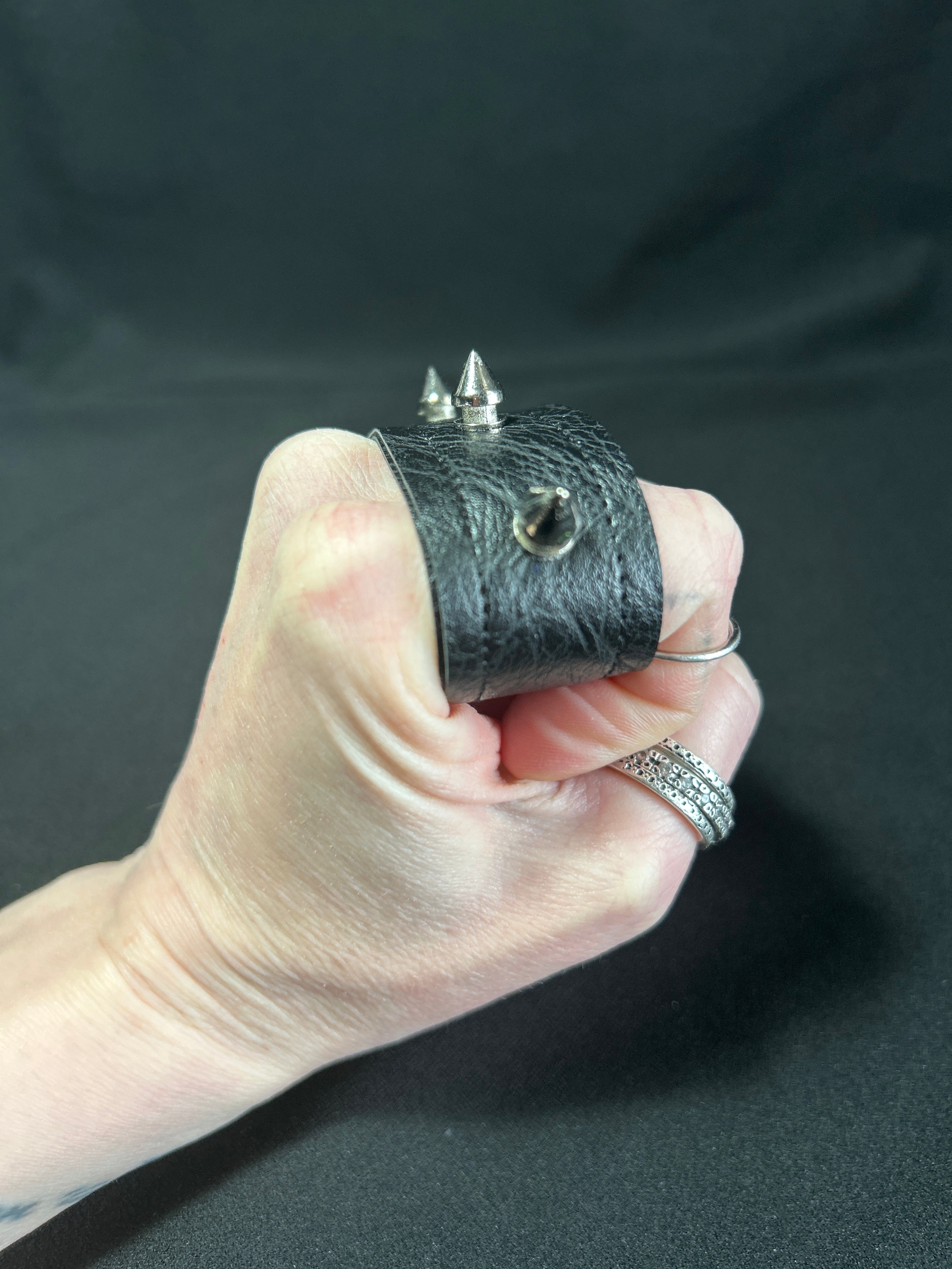 Spiked Brass Knuckles - 012