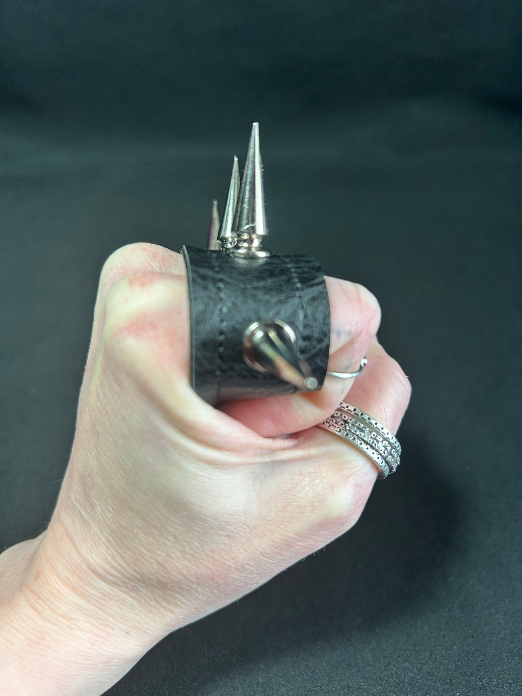 Spiked Brass Knuckles - 002